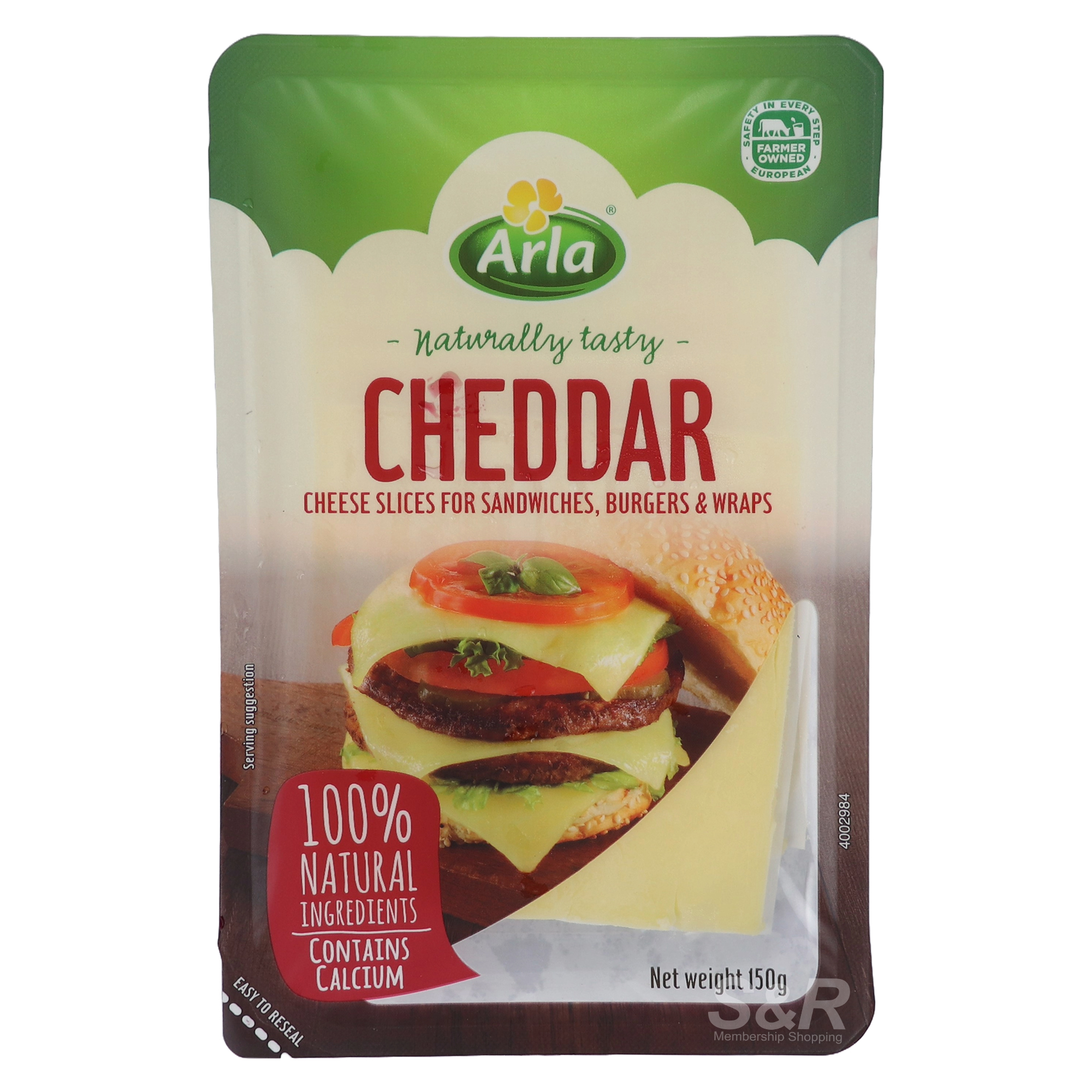 Arla Sliced Cheddar 150g